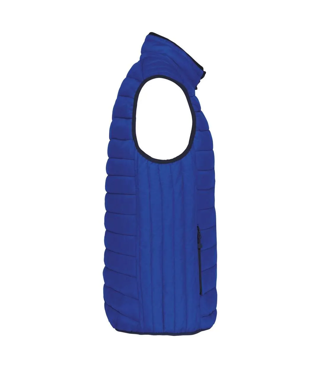 Mens padded body warmer light royal blue Kariban