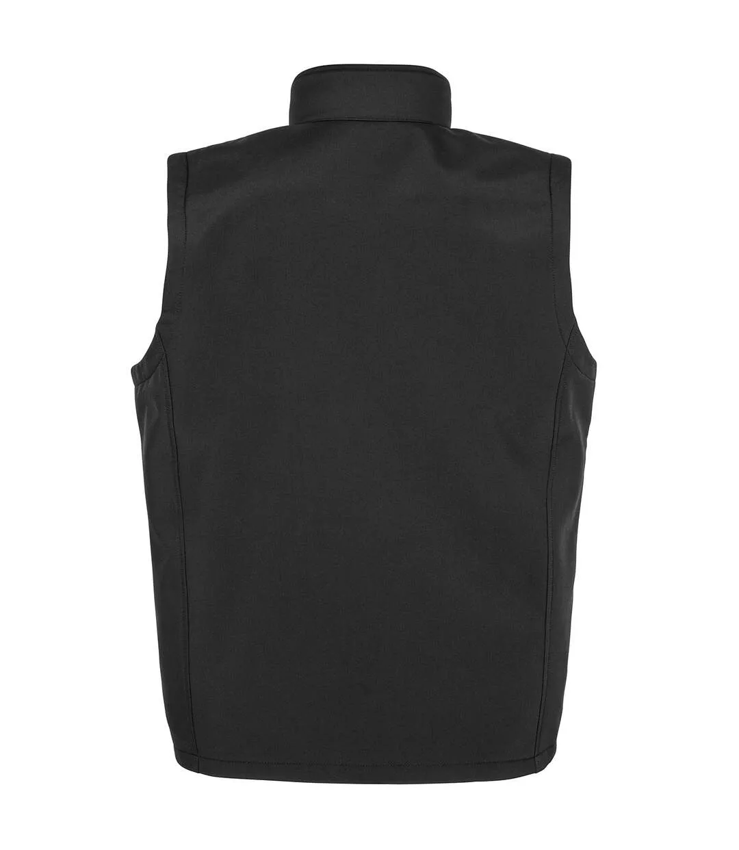 Mens printable body warmer black Result Genuine Recycled