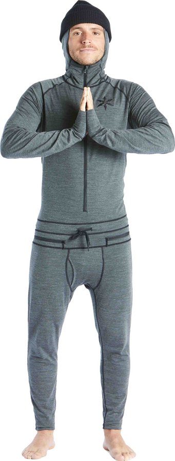 Merino Ninja Suit Hooded Thermal Base Layer