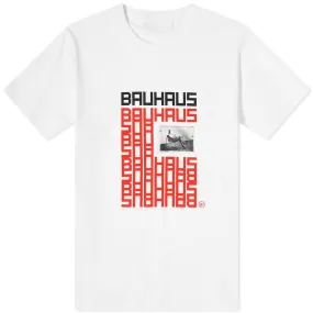 Neil Barrett Bauhaus T-ShirtWhite, Black & Red