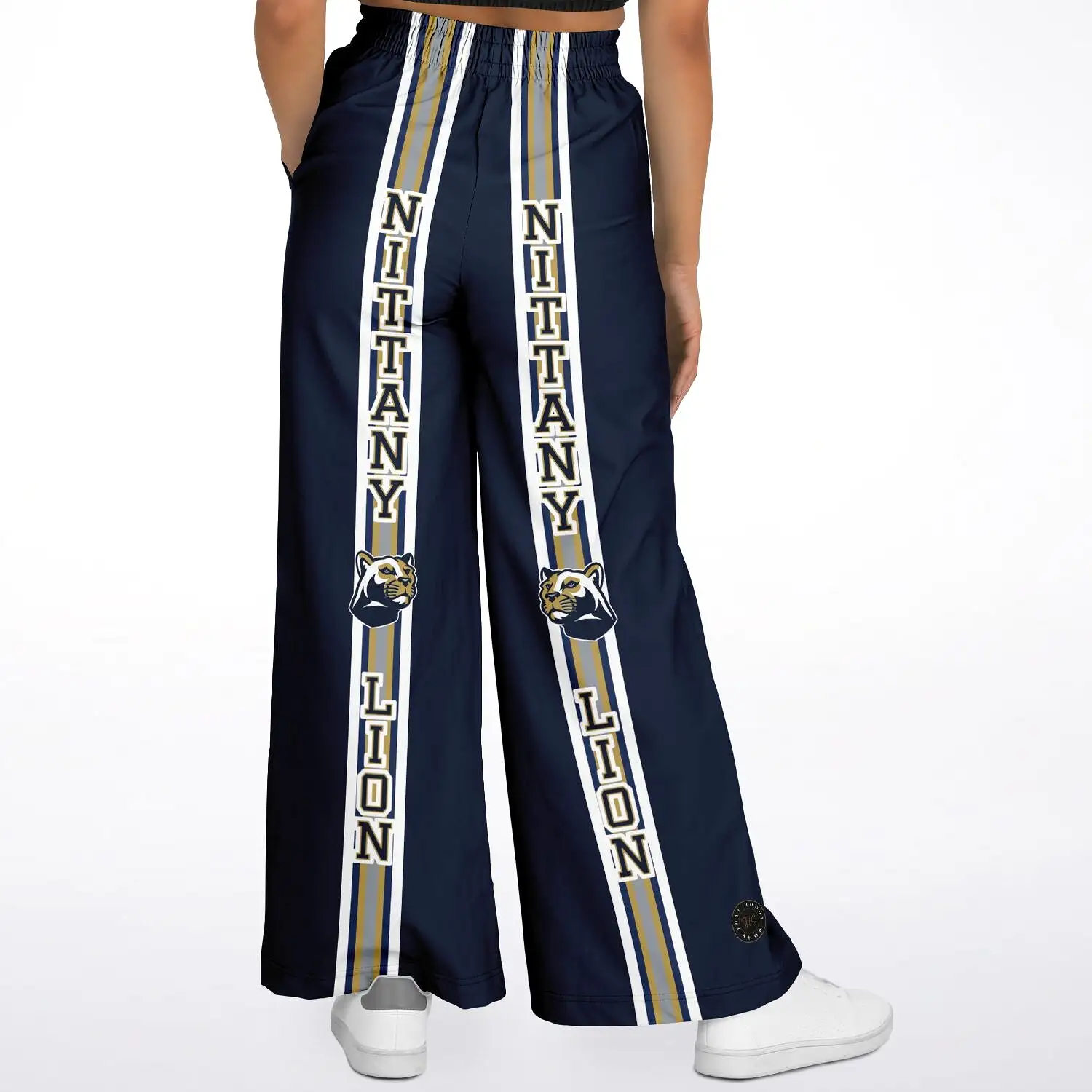 Nittany Lion Blue Eco-Poly Stretchy Phat Bellbottoms