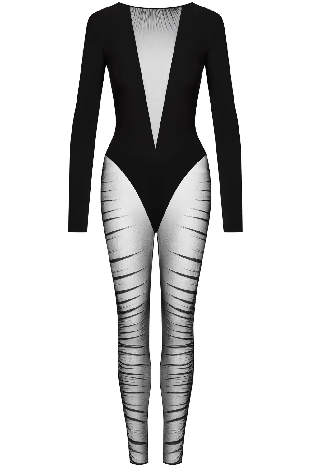 Nuit Fauve Long Sleeve Catsuit