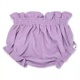 oh baby! Cotton Terry High Waisted Tushie - Lavender