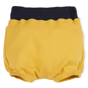 ORGANIC ZOO - Mustard Bloomers with Navy