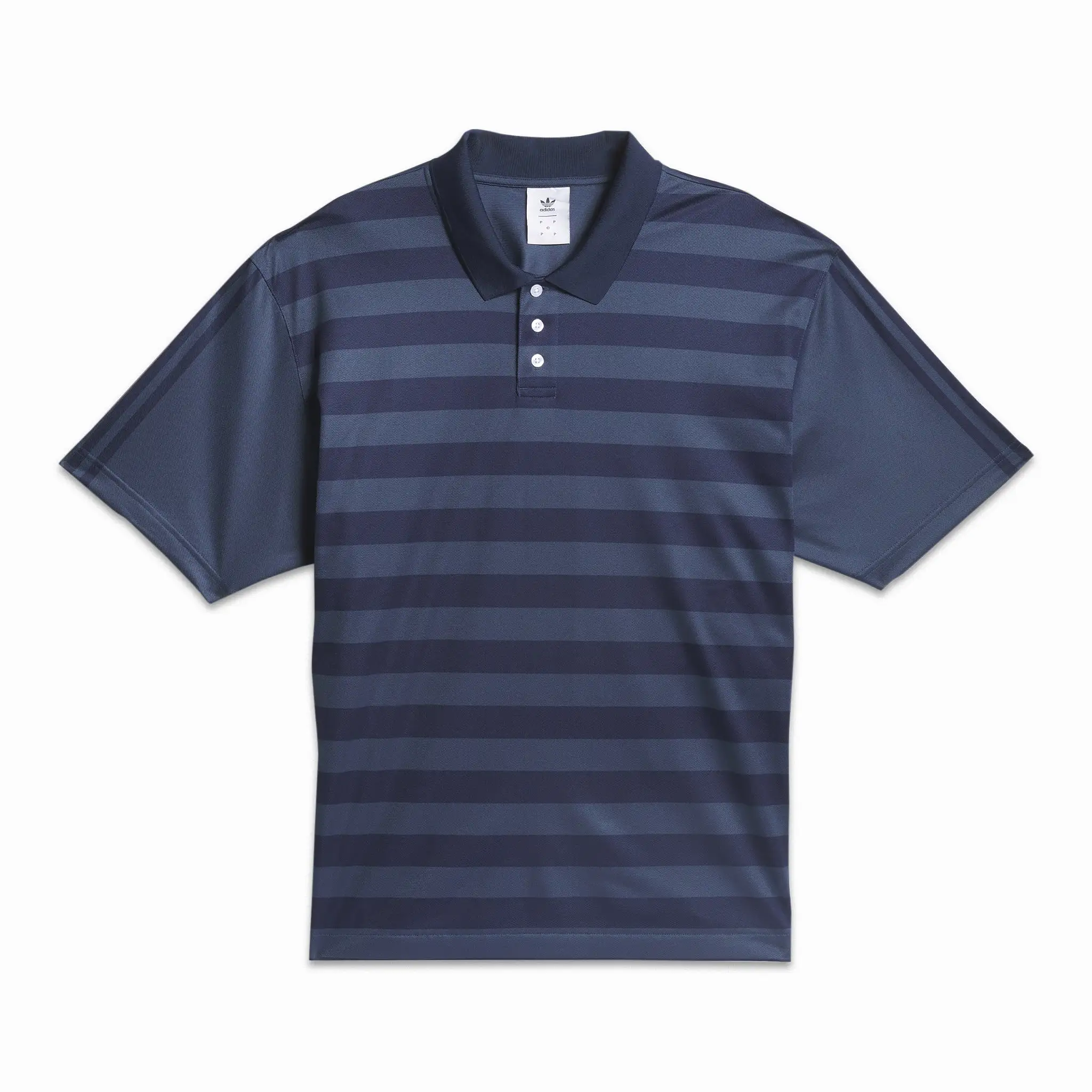 Pop Trading Company x Pop Polo Shirt Crew Navy | Collegiate Navy