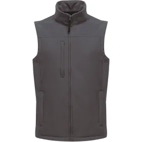 Regatta Flux Men’s Seal Grey Softshell Body Warmer 2XL