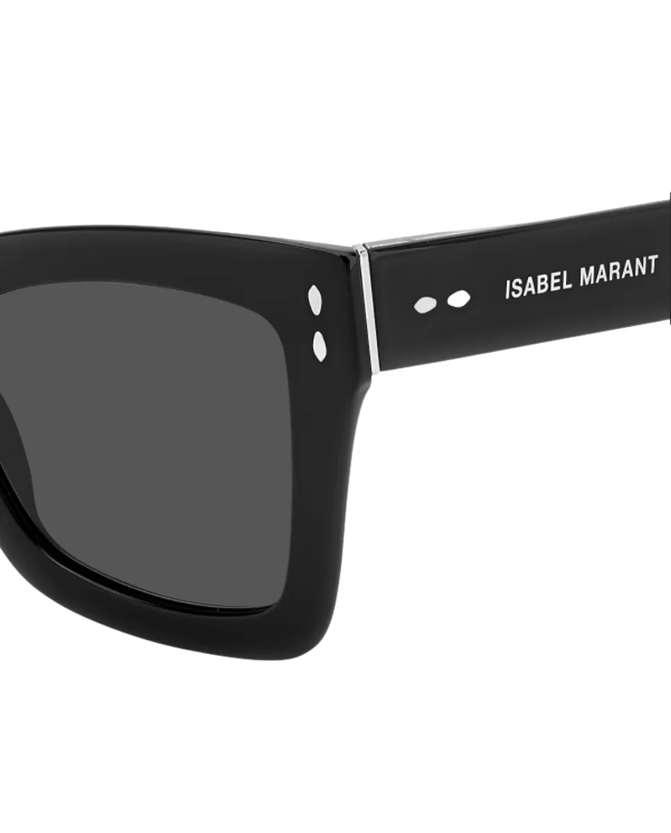 Square-Cat-Eye Acetate Sunglasses In Black