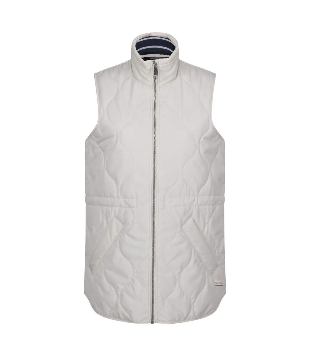 Womens/ladies courcelle body warmer light vanilla Regatta