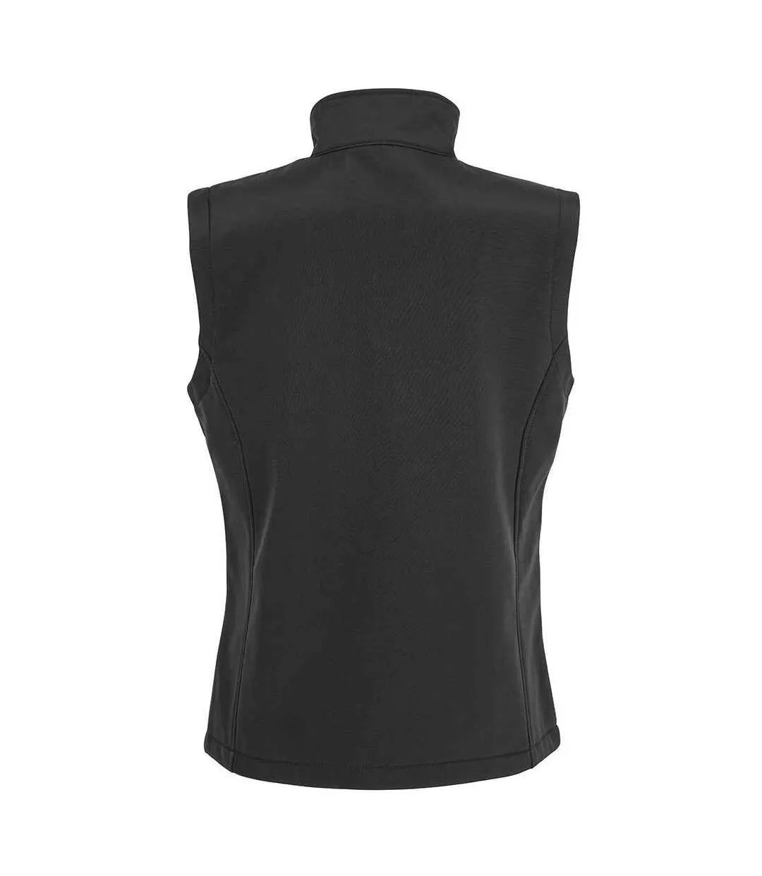 Womens/ladies softshell body warmer black Result Genuine Recycled