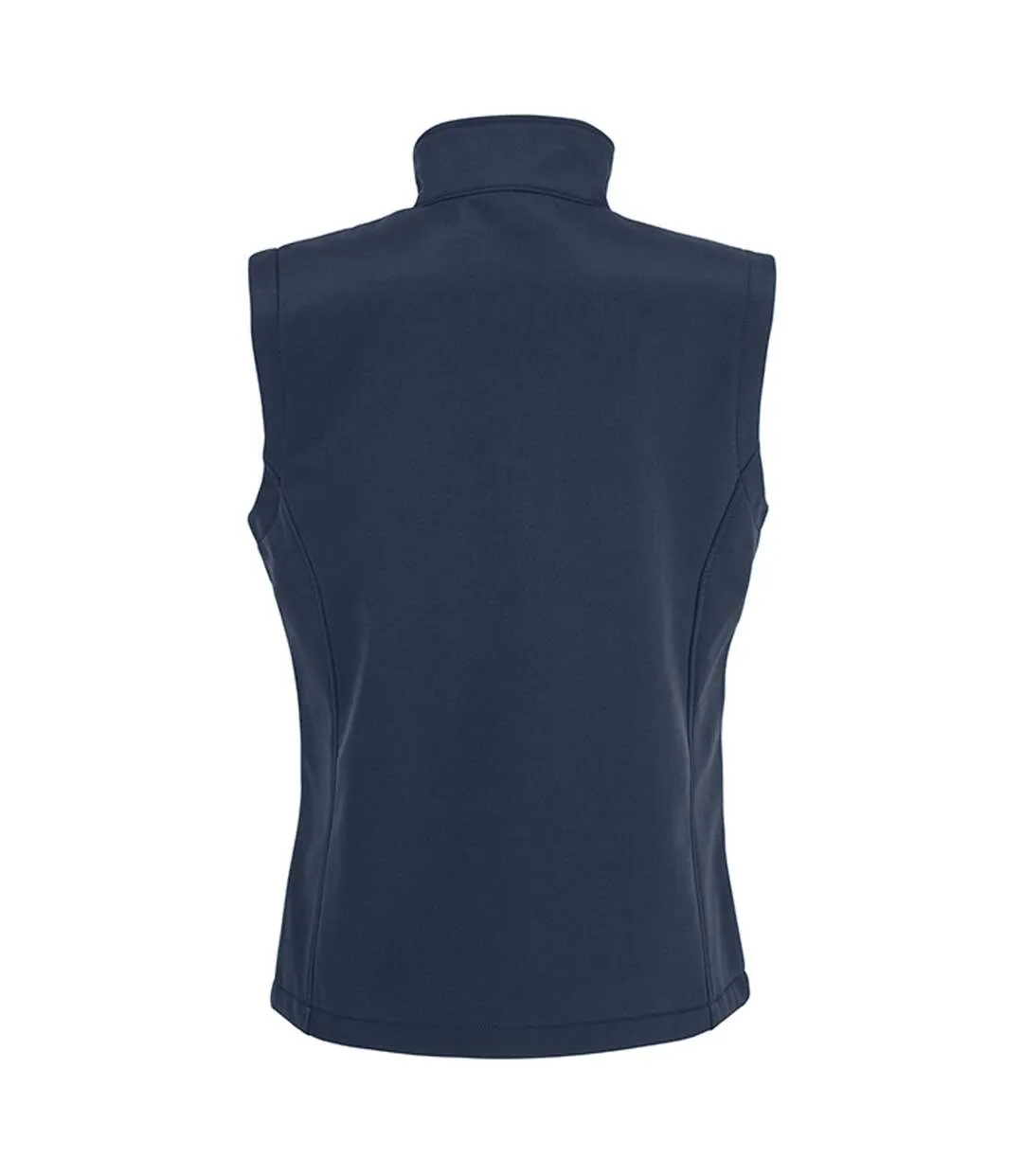 Womens/ladies softshell printable body warmer navy Result Genuine Recycled